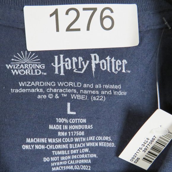 Wizarding World* Men's Short Sleeve Crew Neck Pullover Tee-Shirt~ Size‎ Large - Picture 4 of 9